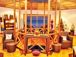 Thulhagiri Island Resort - Maldives. Spa reception.